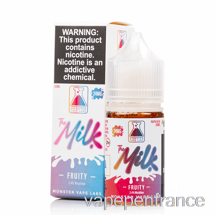 Fruité - Les Sels De Lait - Stylo Vape 30ml 48mg